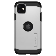 Чехол Spigen Tough Armor Satin Silver для iPhone 11