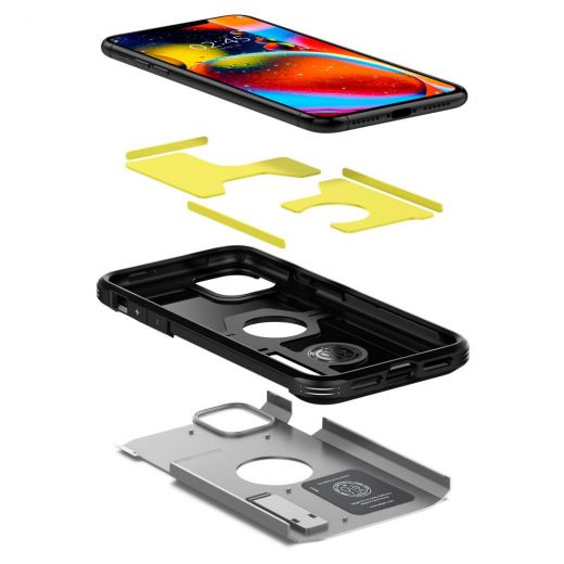 Чехол Spigen Tough Armor Satin Silver для iPhone 11
