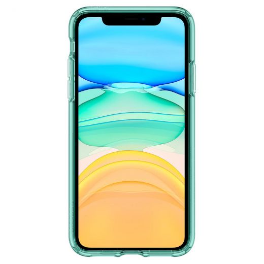 Чохол Spigen Ultra Hybrid Green Crystal для iPhone 11