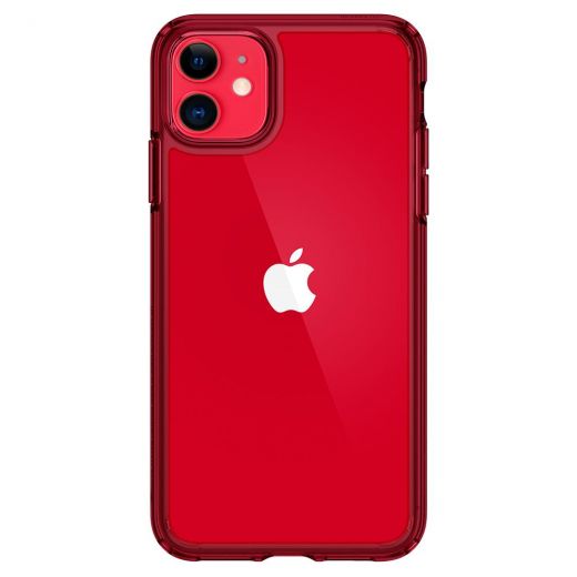 Чохол Spigen Ultra Hybrid Red Crystal для iPhone 11