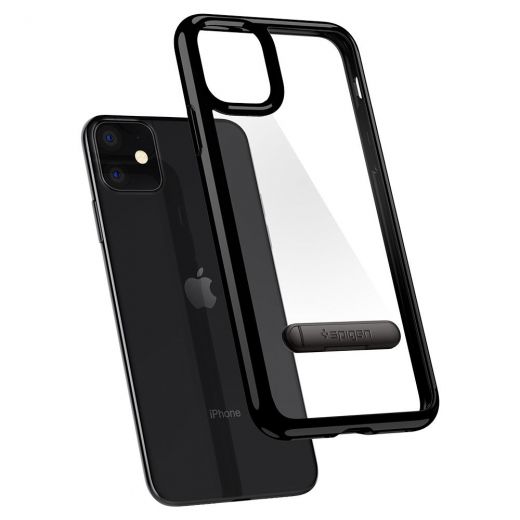 Чохол Spigen Ultra Hybrid S Jet Black для iPhone 11