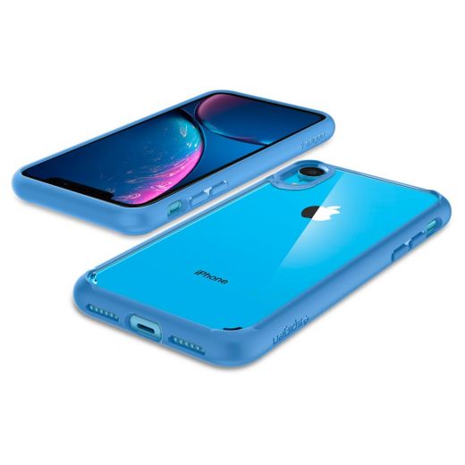 Чехол Spigen Ultra Hybrid Blue для iPhone XR