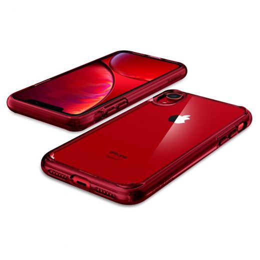 Чехол Spigen Ultra Hybrid Red для iPhone XR