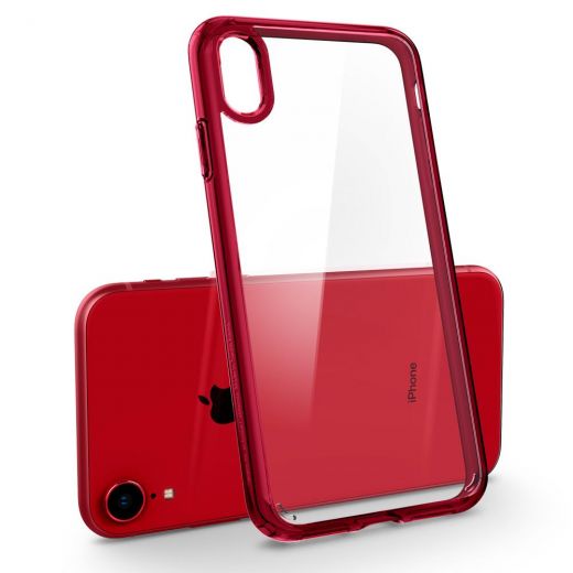 Чехол Spigen Ultra Hybrid Red для iPhone XR
