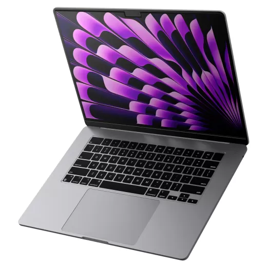 Защитная пленка антишпион Spigen Screen Protector Safe View Transperensy для Macbook Air 15" M2 | M3 (2023 | 2024)(AFL06951)