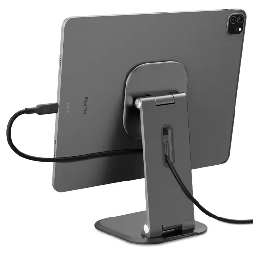 Підставка Spigen OneTap Easel Magnetic Stand (MagFit) Space Grey для iPad (AMP06414) (Пошкоджена упаковка)