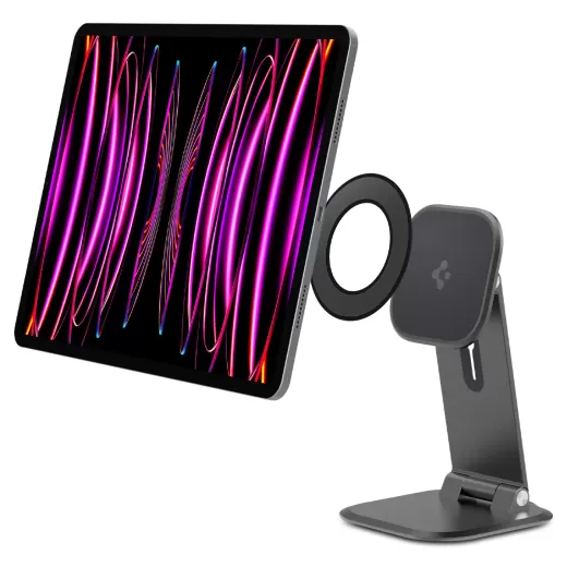 Підставка Spigen OneTap Easel Magnetic Stand (MagFit) Space Grey (AMP06414) для iPad