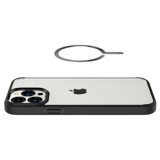Металева пластина Spigen OneTap MagSafe Metal Plate Matte Black (ACP03803)
