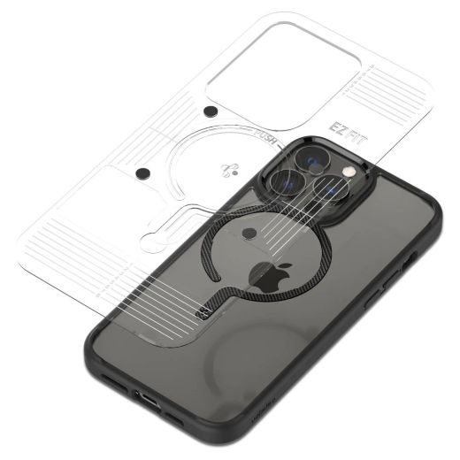 Металева пластина Spigen OneTap MagSafe Metal Plate Carbon (ACP03804)