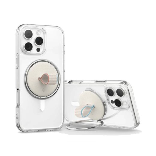 Кільце-підставка Spigen O-Mag | Phone Holder (MagFit) OM104  Dune Beige (AMP09176)