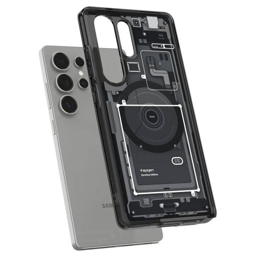 Чехол Spigen Ultra Hybrid Zero One (MagFit) Black для Samsung Galaxy S25 Ultra (ACS08957)