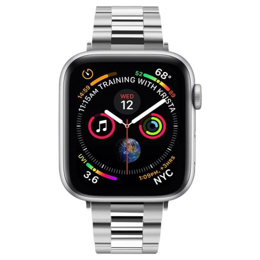 Ремешок Spigen Modern Fit Silver для Apple Watch 38/40 mm