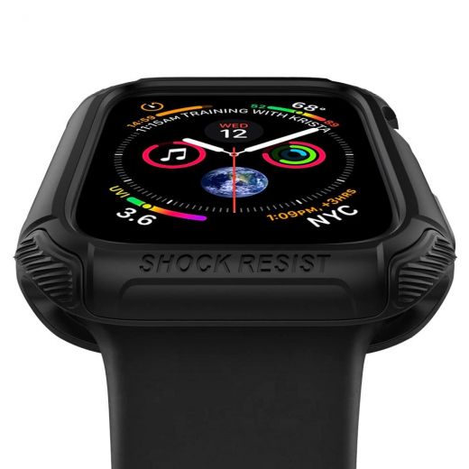 Чохол Spigen Tough Armor Black для Apple Watch 41mm Series 9 | 8 | 7 