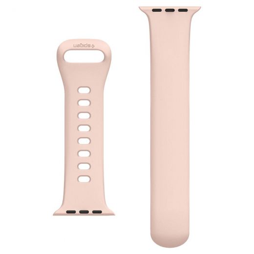 Ремешок Spigen Silicone Fit Rose Gold для Apple Watch 45mm | 44mm | 42mm (062MP25401)