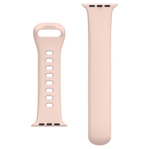 Ремешок Spigen Silicone Fit Rose Gold для Apple Watch 38/40 mm