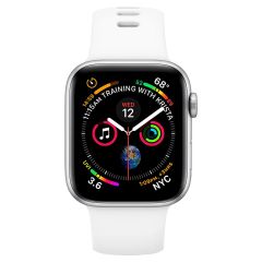 Ремешок Spigen Silicone Fit White для Apple Watch 45mm | 44mm | 42mm (062MP25402)