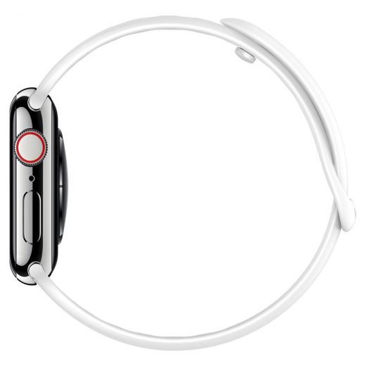 Ремешок Spigen Silicone Fit White для Apple Watch 45mm | 44mm | 42mm (062MP25402)
