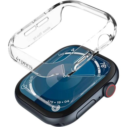 Чохол Spigen Thin Fit Crystal Clear для Apple Watch Series 10 (2024) 46мм (ACS08602)