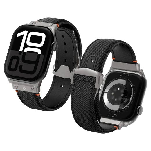 Ремінець Spigen Classic Fit Black для Apple Watch 49мм | 46мм | 45мм | 44мм (AMP09304)