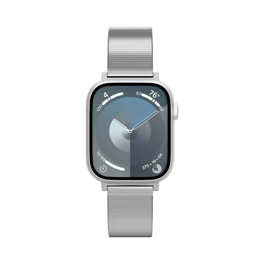 Металлический ремешок Spigen Sleek Link Silver для Apple Watch 41мм | 40мм (AMP07225)