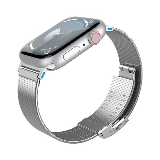 Металлический ремешок Spigen Sleek Link Silver для Apple Watch 42мм | 41мм | 40мм (AMP07225)