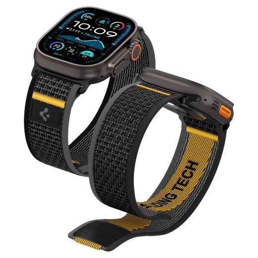 Ремешок Spigen Athlex Air Active Black для Apple Watch 49мм | 46мм | 45мм | 44мм (AMP09033)