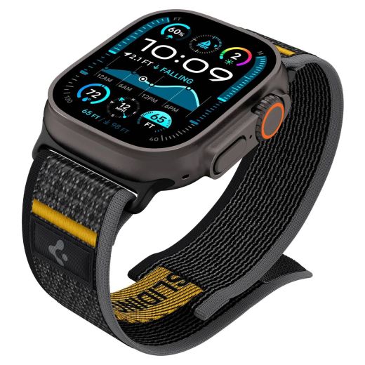 Ремешок Spigen Athlex Air Active Black для Apple Watch 49мм | 46мм | 45мм | 44мм (AMP09033)