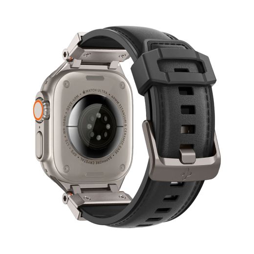 Ремінець Spigen DuraPro Armor PU Black для Apple Watch 49мм (AMP07591)