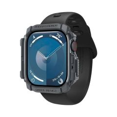 Протиударний чохол Spigen Rugged Armor Dark Gray для Apple Watch Series 10 (2024) 46мм (ACS08598)