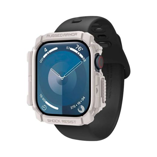 Протиударний чохол Spigen Rugged Armor Dune Beige для Apple Watch Series 10 (2024) 46мм (ACS08600)