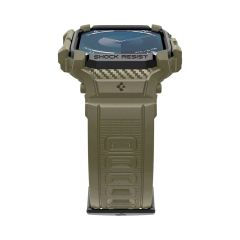 Протиударний чохол з ремінцем Spigen Rugged Armor Pro Vintage Khaki для Apple Watch Series 10 (2024) 46мм (ACS08608)