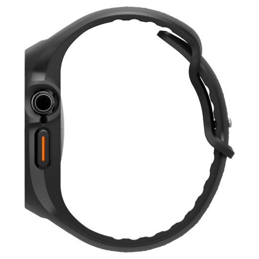 Чехол-ремешок Spigen Liquid Air Pro Matte Black для Apple Watch 10 46мм (ACS09317)