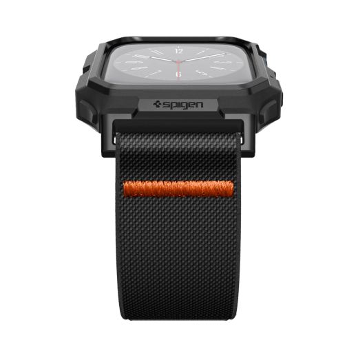 Чохол-ремінець Spigen Lite Fit Pro Matte Black для Apple Watch 45 мм (ACS07103)