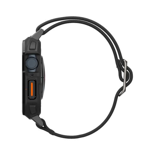 Чохол-ремінець Spigen Lite Fit Pro Matte Black для Apple Watch 49 мм (ACS07104)