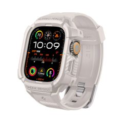 Захисний чохол з ремінцем Spigen Rugged Armor Pro Dune Beige для Apple Watch Ultra | Ultra 2 49mm (ACS07388)