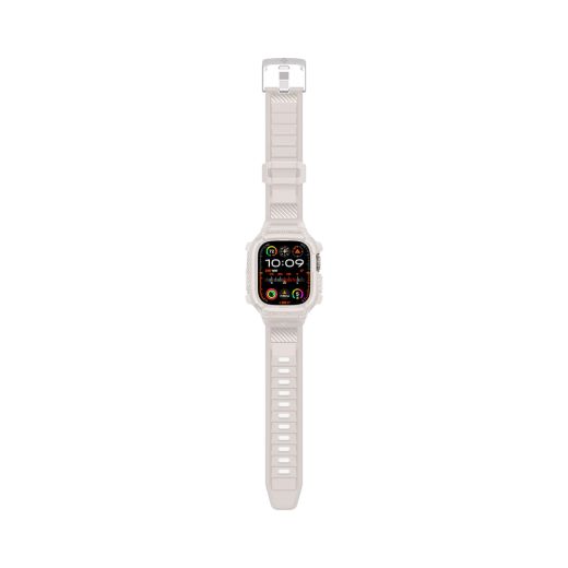 Захисний чохол з ремінцем Spigen Rugged Armor Pro Dune Beige для Apple Watch Ultra | Ultra 2 49mm (ACS07388)