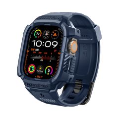 Захисний чохол з ремінцем Spigen Rugged Armor Pro Navy Blue для Apple Watch Ultra | Ultra 2 49mm (ACS07389)