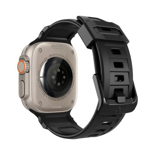 Ремінець Spigen Rugged Armor Black для Apple Watch 49mm | 45mm | 44mm (AMP07105) (Уцінка)