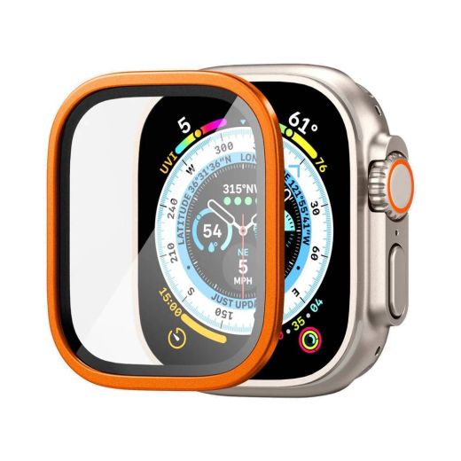 Захисне скло Glas.tR Slim Pro Orange для Apple Watch Ultra (49мм) (AGL06162)