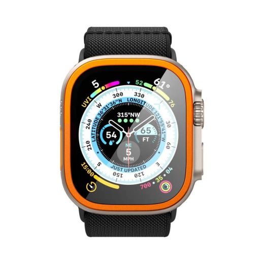 Захисне скло Glas.tR Slim Pro Orange для Apple Watch Ultra (49мм) (AGL06162)