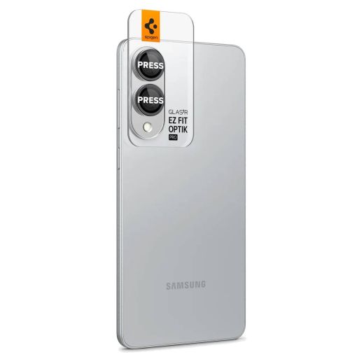 Захисне скло на камеру Spigen Optik Pro EZ Fit Lens Protector Black для Samsung Galaxy S25 Edge (AGL09412)