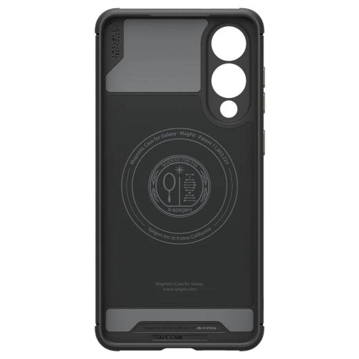 Чехол Spigen Core Armor (MagFit) Matte Black для Samsung Galaxy S25 Edge (ACS09406)
