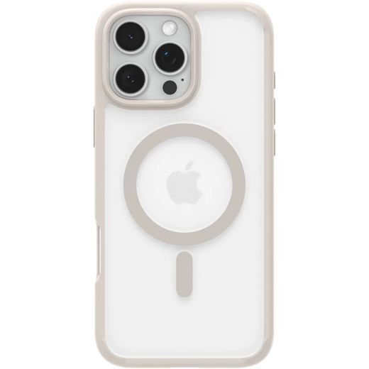 Прозорий чохол Spigen Ultra Hybrid MagSafe Frost Natural Titanium для iPhone 16 Pro (ACS08138)