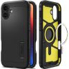 Противоударный чехол Spigen Tough Armor AI MagSafe Black для iPhone 16 Plus (ACS08085)