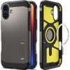 Протиударний чохол Spigen Tough Armor AI MagSafe Gunmetal для iPhone 16 (ACS08215)