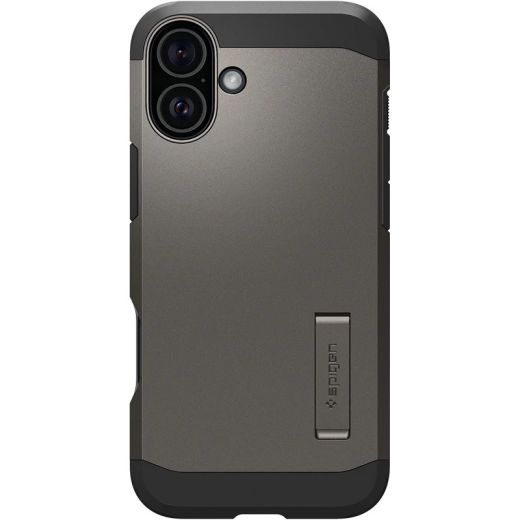 Протиударний чохол Spigen Tough Armor AI MagSafe Gunmetal для iPhone 16 (ACS08215)