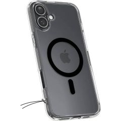 Прозорий чохол Spigen Ultra Hybrid MagSafe Black для iPhone 16 Plus (ACS08076)