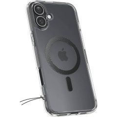 Прозорий чохол Spigen Ultra Hybrid MagSafe Carbon Fiber для iPhone 16 Plus (ACS08077)