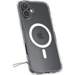 Прозорий чохол Spigen Ultra Hybrid MagSafe White для iPhone 16 Plus (ACS08075)