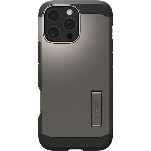 Протиударний чохол Spigen Tough Armor AI MagSafe Gunmetal для iPhone 16 Pro Max (ACS08012)